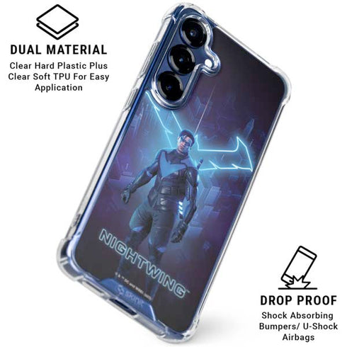 DC Comics Gotham Knights Nightwing Galaxy S25 Plus Clear Case