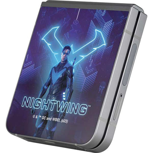 DC Comics Gotham Knights Nightwing Galaxy Z Flip6 Skin