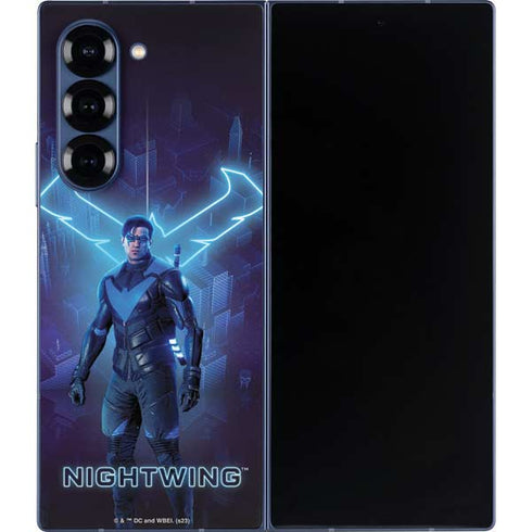 DC Comics Gotham Knights Nightwing Galaxy Z Fold6 Skin