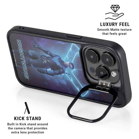 DC Comics Gotham Knights Nightwing iPhone 15 Pro Kickstand Case