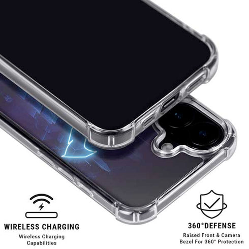 DC Comics Gotham Knights Nightwing iPhone 16 Plus Clear Case