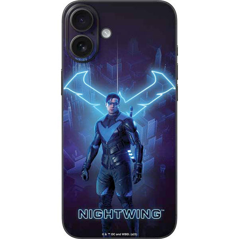 DC Comics Gotham Knights Nightwing iPhone 16 Plus Skin