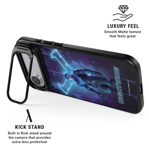 DC Comics Gotham Knights Nightwing iPhone 17 Air Kickstand Case