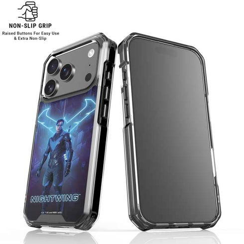 DC Comics Gotham Knights Nightwing iPhone 17 Pro Clear Case