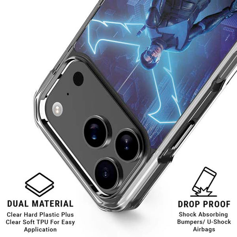 DC Comics Gotham Knights Nightwing iPhone 17 Pro Max Clear Case