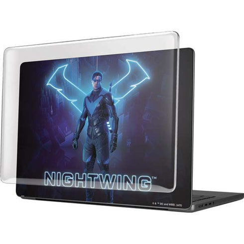 DC Comics Gotham Knights Nightwing MacBook Pro 14in (2021-24) Case plus Skin