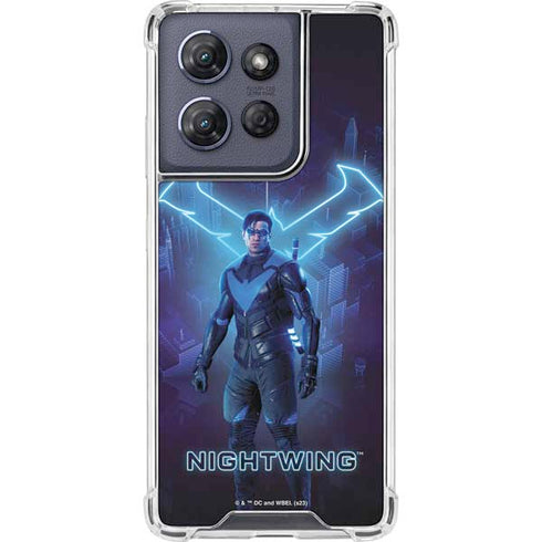 DC Comics Gotham Knights Nightwing Moto G 5G (2025) Clear Case