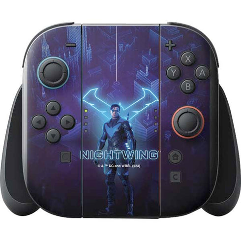 DC Comics Gotham Knights Nightwing Nintendo Switch 2 (2025) with Joy-Con Skin