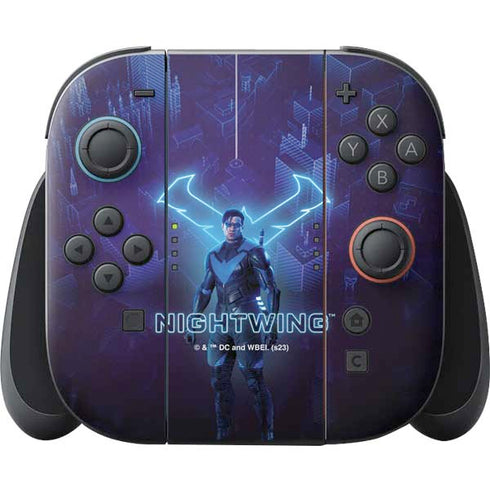 DC Comics Gotham Knights Nightwing Nintendo Switch 2 (2025) Joy-Con Controller Skin