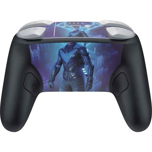 DC Comics Gotham Knights Nightwing Nintendo Switch 2 (2025) Pro Controller Skin