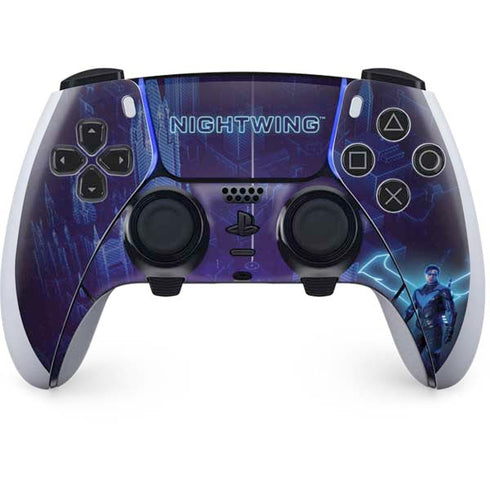 DC Comics Gotham Knights Nightwing PS5 DualSense Edge Pro Controller Skin