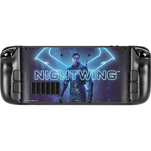 DC Comics Gotham Knights Nightwing Steam Deck Handheld Gaming Computer OLED Skin