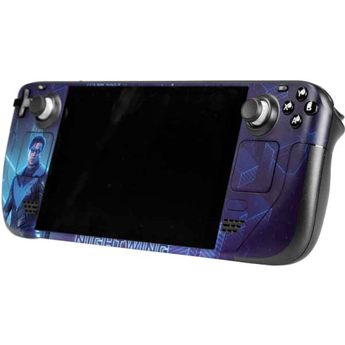 DC Comics Gotham Knights Nightwing Steam Deck Handheld Gaming Computer Skin