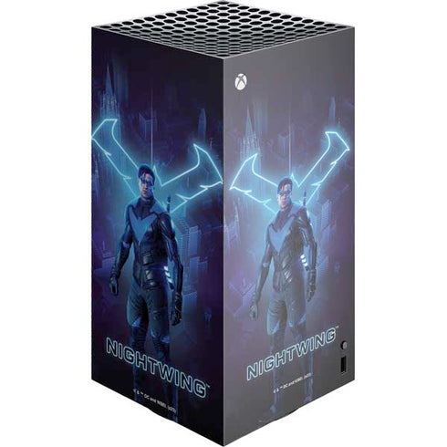 DC Comics Gotham Knights Nightwing XBox Series X Digital Edition Console Skin