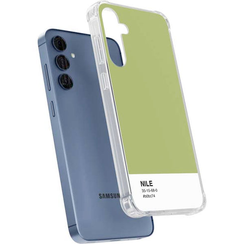 Nile Color Palette Galaxy A55 5G Clear Case