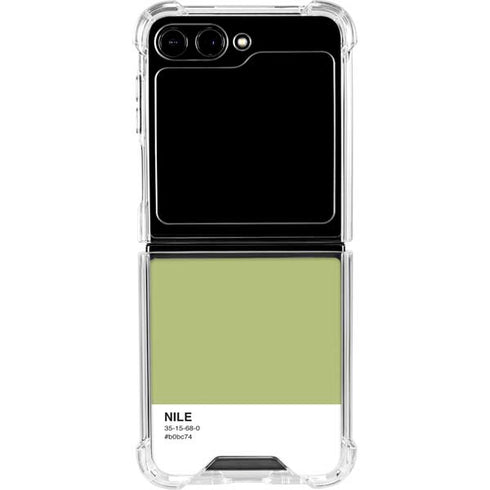 Nile Color Palette Galaxy Z Flip6 Clear Case