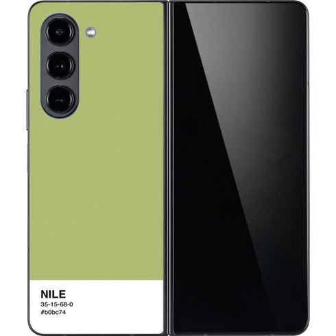 Nile Color Palette Galaxy Z Fold5 5G Skin