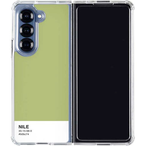 Nile Color Palette Galaxy Z Fold6 Clear Case