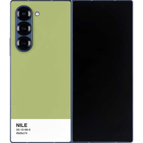 Nile Color Palette Galaxy Z Fold6 Skin