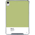 Nile Color Palette iPad 11th Gen (2025) Clear Case