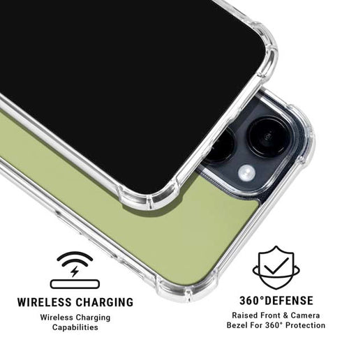 Nile Color Palette iPhone 15 Clear Case