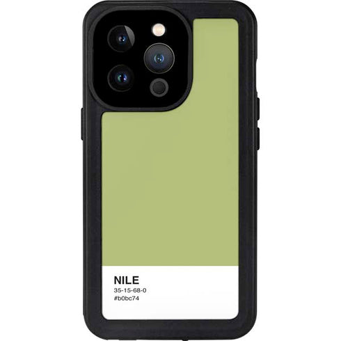 Nile Color Palette iPhone 15 Pro Waterproof Case