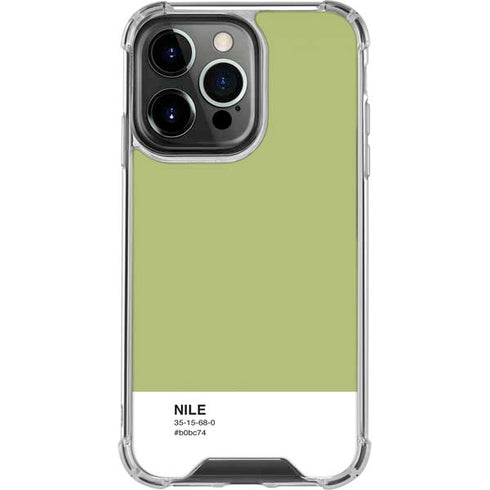 Nile Color Palette iPhone 16 Pro Clear Case