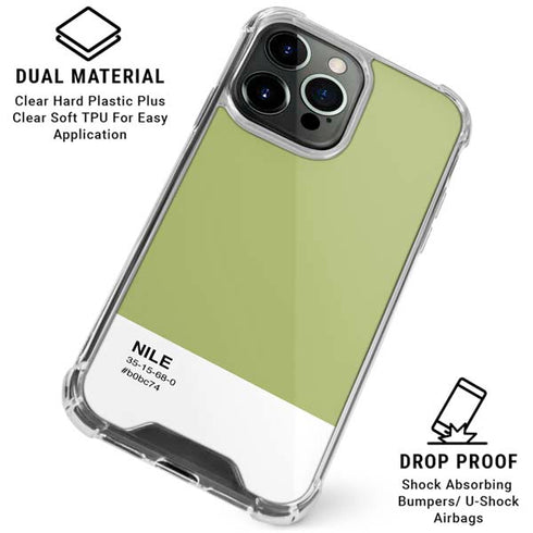 Nile Color Palette iPhone 16 Pro Max Clear Case