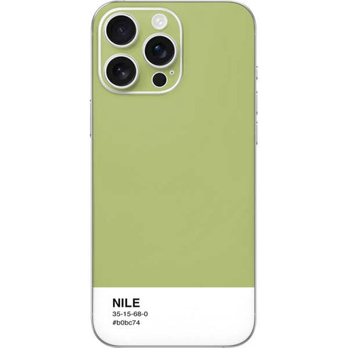 Nile Color Palette iPhone 16 Pro Max Skin