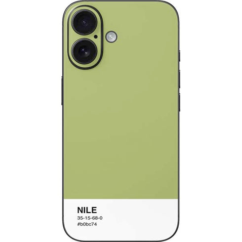 Nile Color Palette iPhone 16 Skin