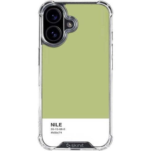 Nile Color Palette iPhone 17 Clear Case