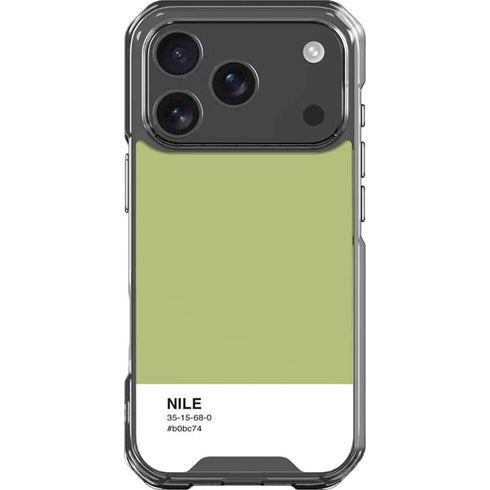 Nile Color Palette iPhone 18 Pro Clear Case