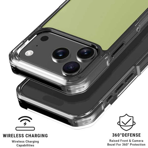 Nile Color Palette iPhone 18 Pro Clear Case