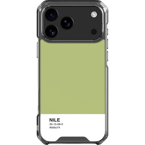 Nile Color Palette iPhone 18 Pro Max Clear Case