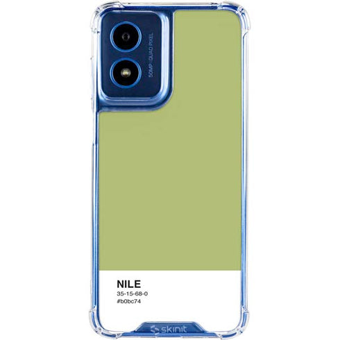 Nile Color Palette Moto G 5G (2024) Clear Case