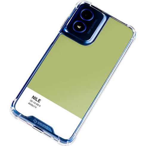 Nile Color Palette Moto G 5G (2024) Clear Case