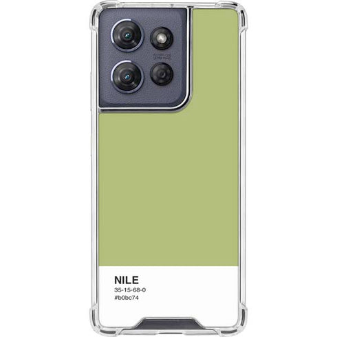 Nile Color Palette Moto G Play 5G (2025) Clear Case