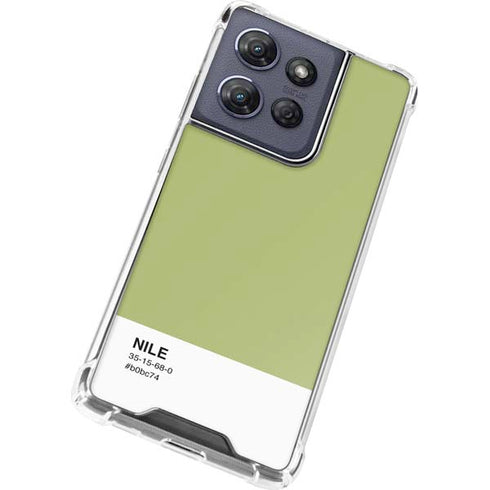 Nile Color Palette Moto G Play 5G (2025) Clear Case