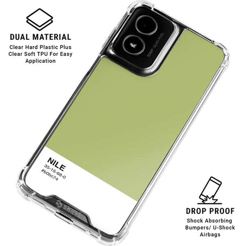 Nile Color Palette Moto G Power 5G (2024) Clear Case