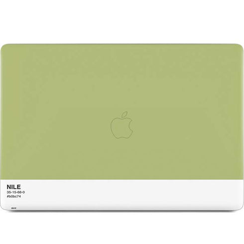 Nile Color Palette MacBook Skins