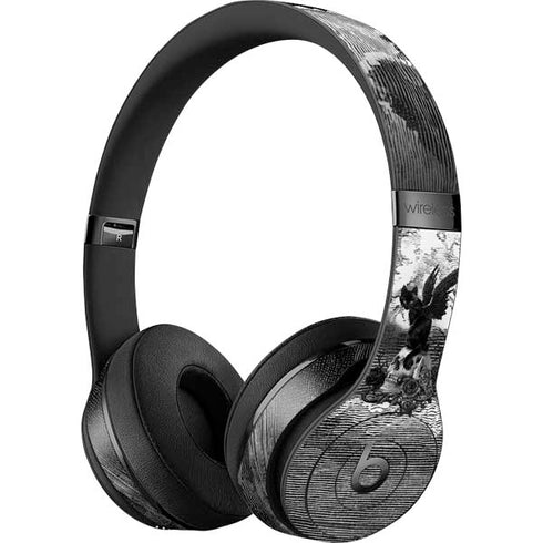 Alchemy Nine Lives of Poe Beats Solo 3 Wireless Skin