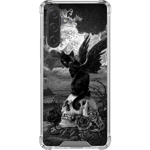 Alchemy Nine Lives of Poe Galaxy A17 Clear Case