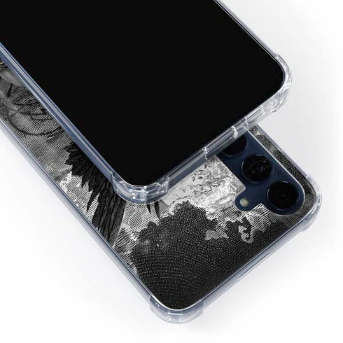 Alchemy Nine Lives of Poe Galaxy A35 5G Clear Case