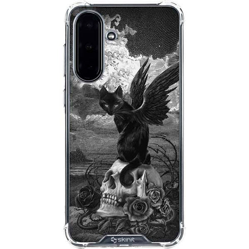 Alchemy Nine Lives of Poe Galaxy A36 5G Clear Case
