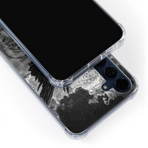 Alchemy Nine Lives of Poe Galaxy A55 5G Clear Case