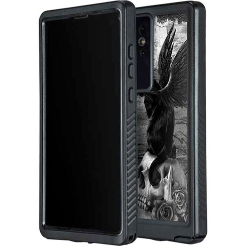 Alchemy Nine Lives of Poe Galaxy S24 Ultra Waterproof Case