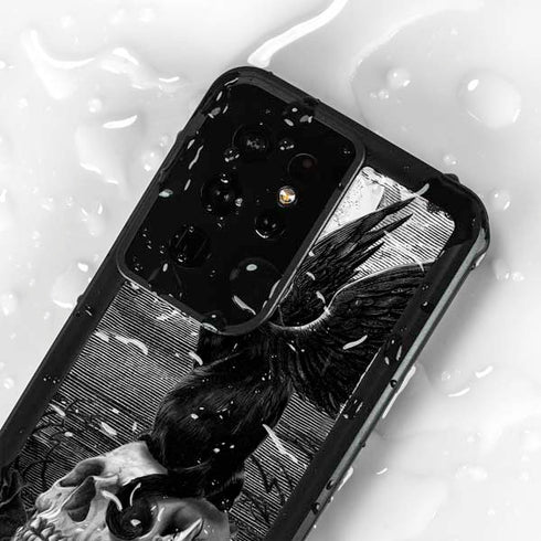 Alchemy Nine Lives of Poe Galaxy S24 Ultra Waterproof Case
