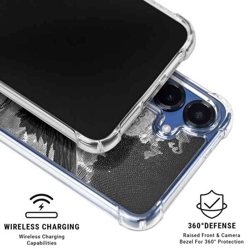 Alchemy Nine Lives of Poe Galaxy S25 Clear Case