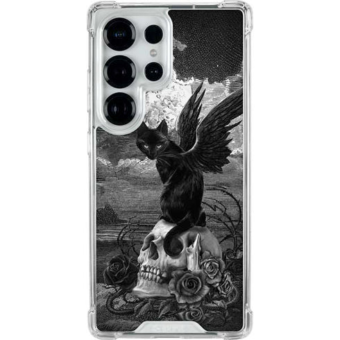 Alchemy Nine Lives of Poe Galaxy S25 Ultra Clear Case