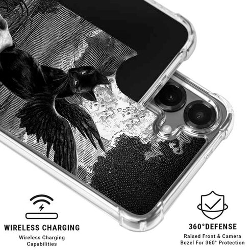 Alchemy Nine Lives of Poe Galaxy S26 Clear Case